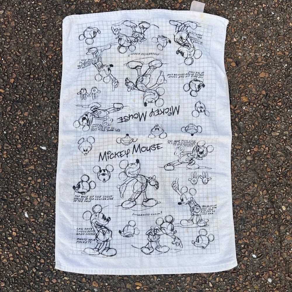 Disney Mickey Mouse Sketchbook Kitchen Dish/Hand‎ Towel